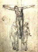 Michelangelo Buonarroti Crucifix oil painting on canvas